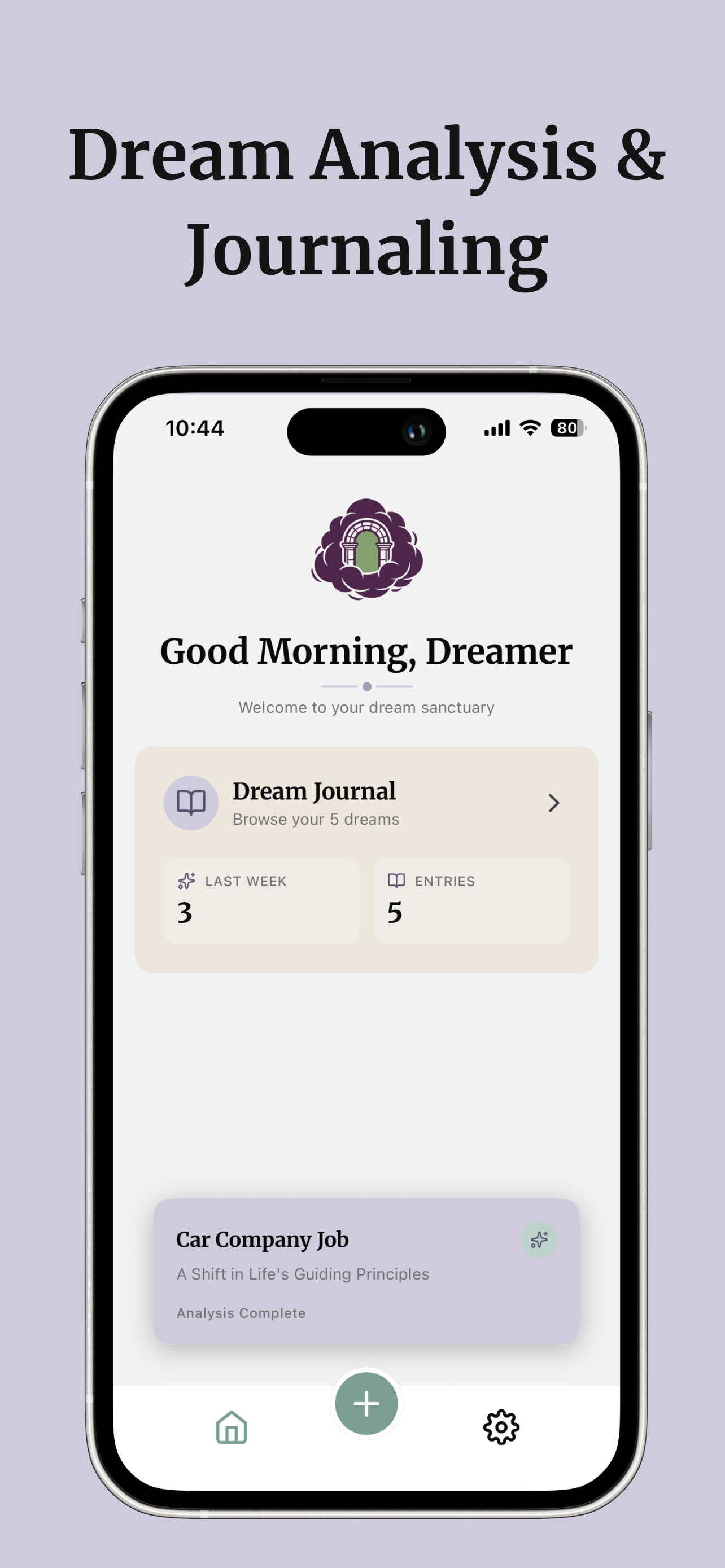 Dream Analysis & Journaling