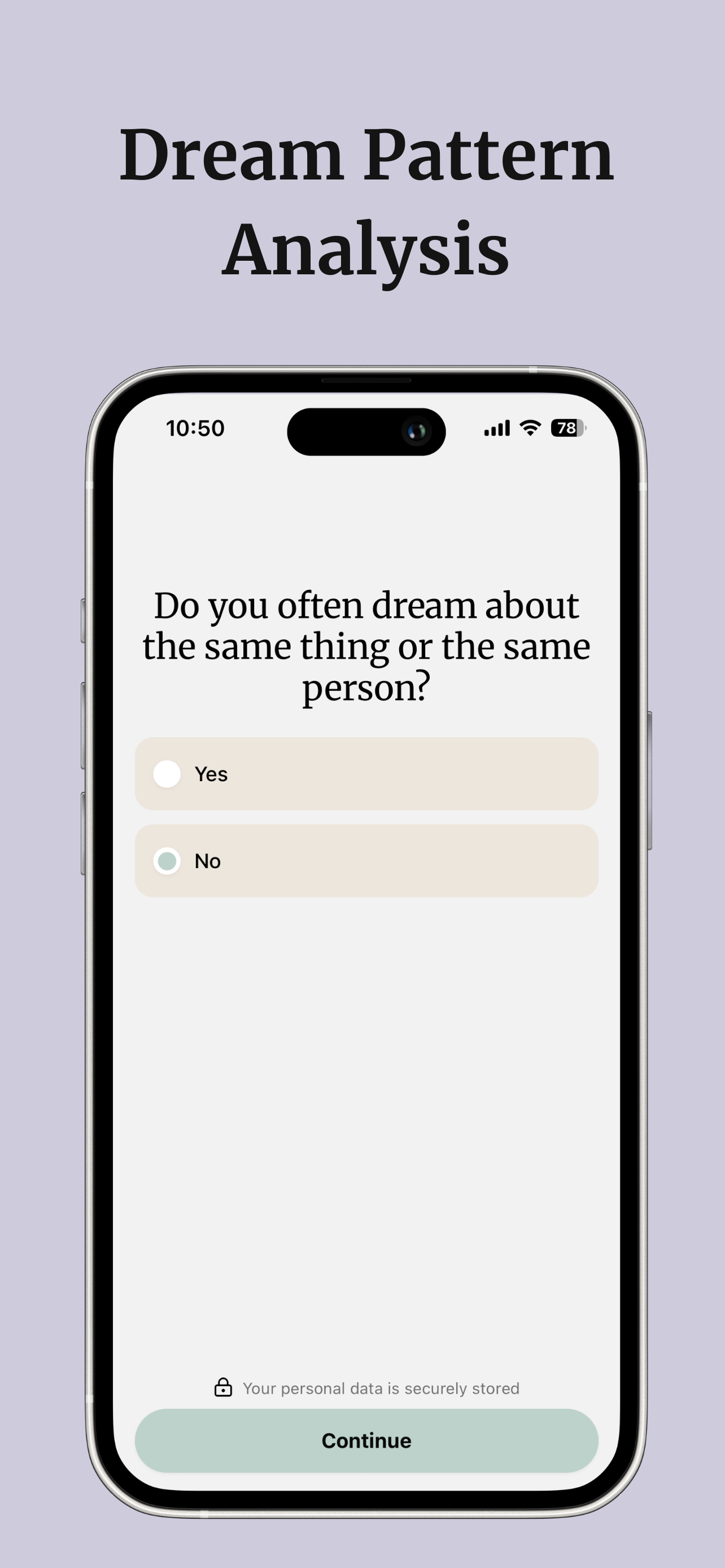 Dream Pattern Analysis